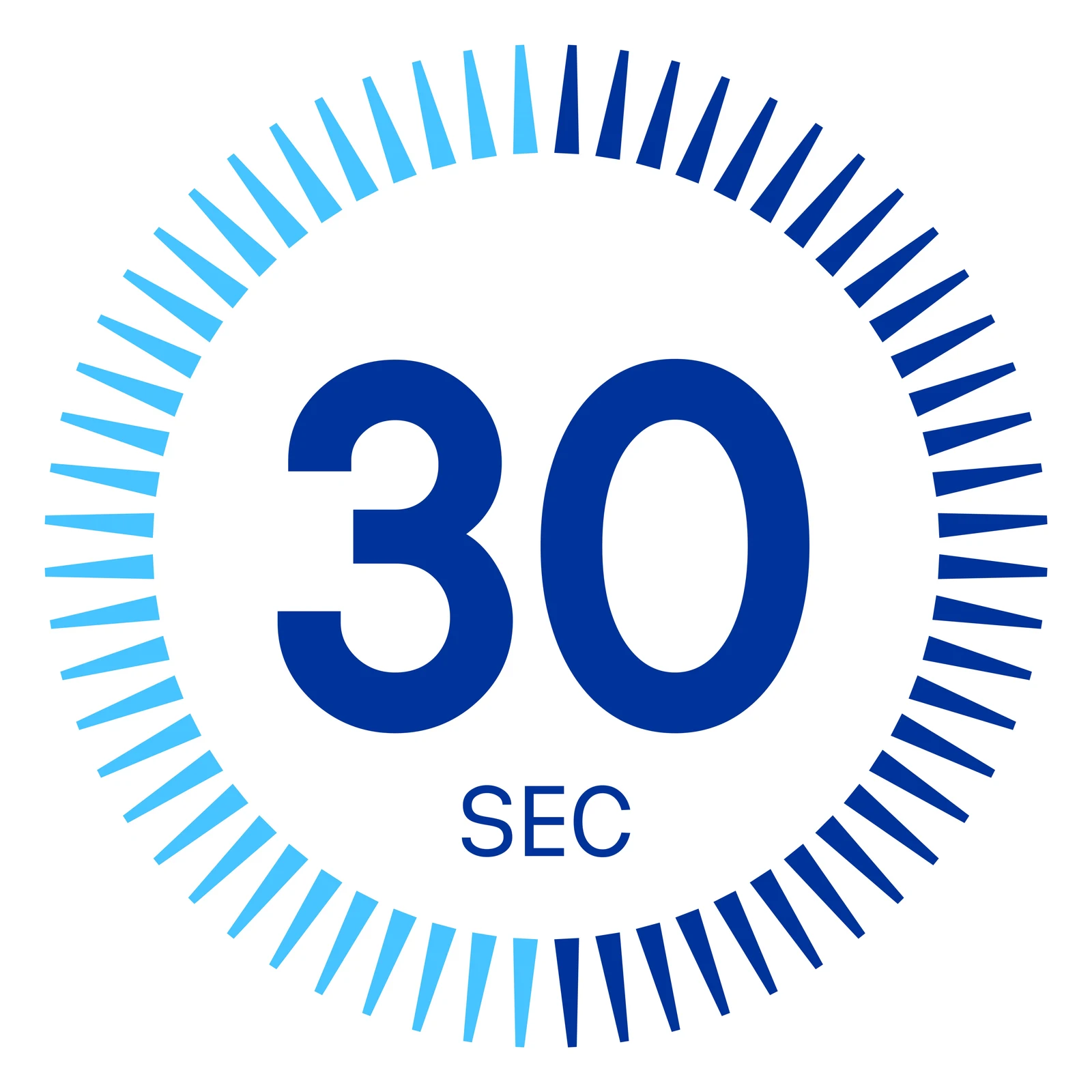 30 seconds